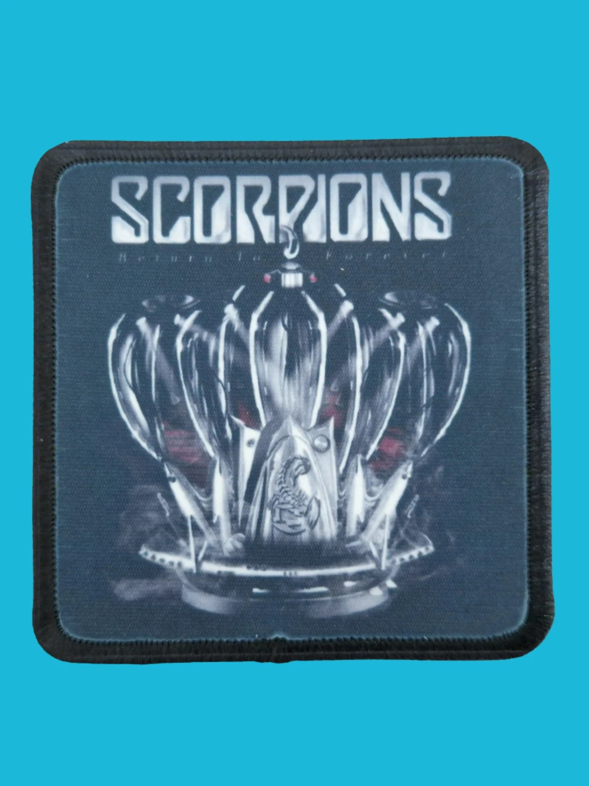Patch Scorpions - Return To Forever - Imprimé - Carré de 7,5 x 7,5 centimètres